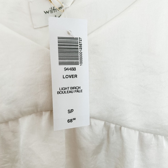 ARITZIA Lover satin peplum top - Picture 4 of 5